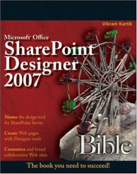 Microsoft Office SharePoint Designer 2007 Bible