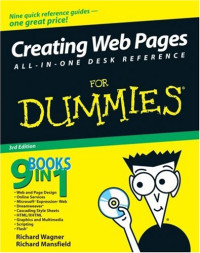 Creating Web Pages All-in-One Desk Reference For Dummies (Computer/Tech)