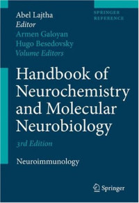 Handbook of Neurochemistry and Molecular Neurobiology: Neuroimmunology