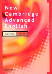 New Cambridge Advanced English Student's book