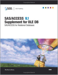 SAS/ACCESS 9.1 Supplement For OLE DB SAS/ACCESS For Relational Databases