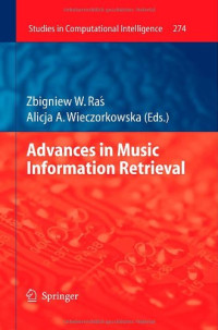 Advances in Music Information Retrieval (Studies in Computational Intelligence)