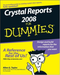 Crystal Reports 2008 For Dummies (Computer/Tech)