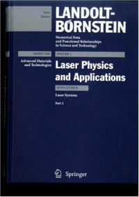 Part 2 (Landolt-B?rnstein: Numerical Data and Functional Relationships in Science and Technology - New Series / Advanced Materials and Technologies) (Pt. 2)