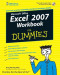 Excel 2007 Workbook For Dummies (Computer/Tech)