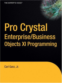 Pro Crystal Enterprise / BusinessObjects XI Programming