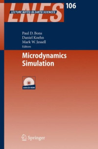 Microdynamics Simulation (Lecture Notes in Earth Sciences)