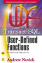 Transact-SQL Server User Defined Functions