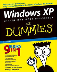 Windows XP All-in-One Desk Reference For Dummies (Computer/Tech)