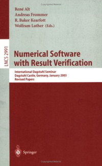 Numerical Software with Result Verification