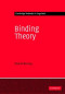 Binding Theory (Cambridge Textbooks in Linguistics)
