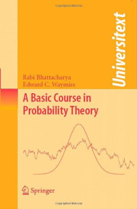 A Basic Course in Probability Theory (Universitext)