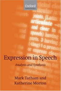 Expression in Speech: Analysis and Synthesis