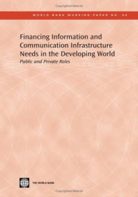 Financing Information and Communication Infrastructure Needs in the Developing World: Public and Private Roles