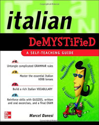 Italian Demystified: A Self Teaching Guide