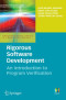 Rigorous Software Development: An Introduction to Program Verification