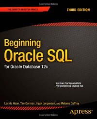 Beginning Oracle SQL: for Oracle Database 12c