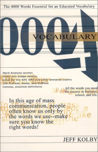 Vocabulary 4000 : The 4000 Words Essential for an Educated Vocabulary