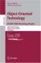 Object-Oriented Technology.ECOOP 2006 Workshop Reader: ECOOP 2006 Workshops, Nantes, France, July 3-7, 2006, Final Reports (Lecture Notes in Computer Science)
