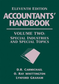 Accountants' Handbook, Special Industries and Special Topics (Accountants' Handbook Vol. 2)