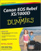 Canon EOS Rebel XS/1000D For Dummies (Computer/Tech)