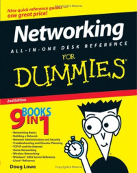 Networking All-in-One Desk Reference For Dummies (Computer/Tech)