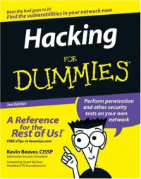 Hacking For Dummies (Computer/Tech)