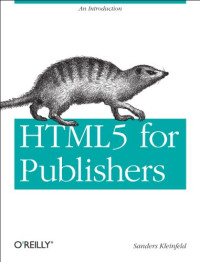HTML5 for Publishers