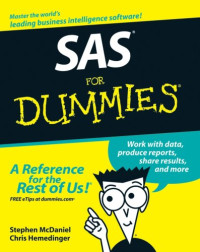 SAS For Dummies (Computer/Tech)