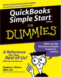 QuickBooks Simple Start For Dummies (Computer/Tech)