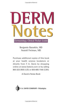 Derm Notes: Dermatology Clinical Pocket Guide (Davis's Notes)