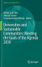 Universities and Sustainable Communities: Meeting the Goals of the Agenda 2030 (World Sustainability Series)