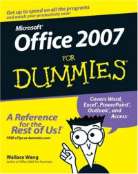 Office 2007 For Dummies (Computer/Tech)