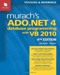 Murach's ADO.NET 4 Database Programming with VB 2010