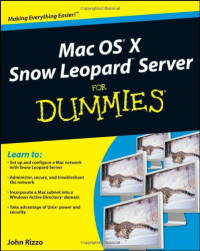 Mac OS X Snow Leopard Server For Dummies