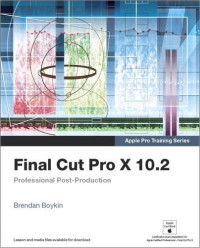 Final Cut Pro X 10.2 - Apple Pro Training Series: Professional Post-Production, Access Code Card