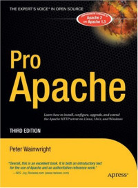Pro Apache, Third Edition (Expert's Voice)
