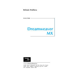 Dreamweaver X in No Time