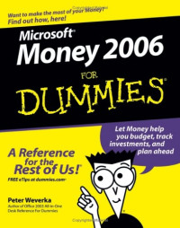 Microsoft Money 2006 For Dummies (Computer/Tech)
