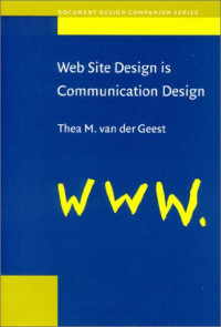 Web Site Design Is Communication Design (Document Design Companion Series, V. 2)