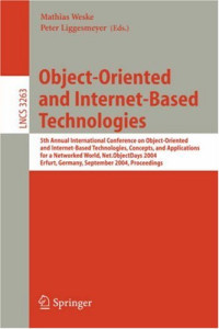 Object-Oriented and Internet-Based Technologies: 5th Annual International Conference