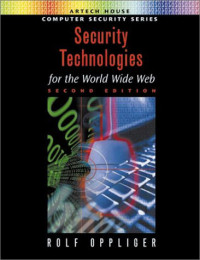Security Technologies for the World Wide Web, Second Edition