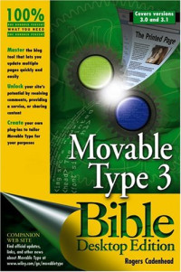 Movable Type 3.0 Bible Desktop Edition