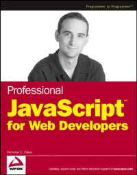 Professional JavaScript for Web Developers (Wrox Professional Guides)