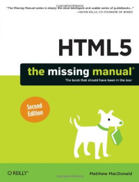 HTML5: The Missing Manual (Missing Manuals)