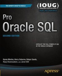 Pro Oracle SQL (Expert's Voice in Oracle)