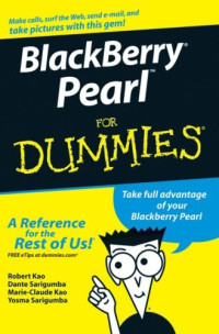 BlackBerry Pearl For Dummies (Computer/Tech)