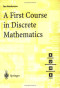 A First Course in Discrete Mathematics (Springer Undergraduate Mathematics Series)