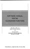 Software Manual for the Elementary Functions (Prentice-Hall series in computational mathematics)
