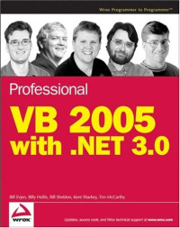 Professional VB 2005 with .NET 3.0 (Programmer to Programmer)